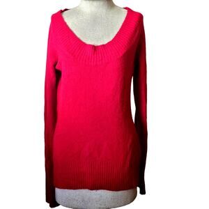 Red Long Sleeve Sweater Size XL